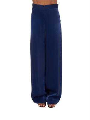 Pantaloni Jos Kocca in tessuto leggero blu in DONNA