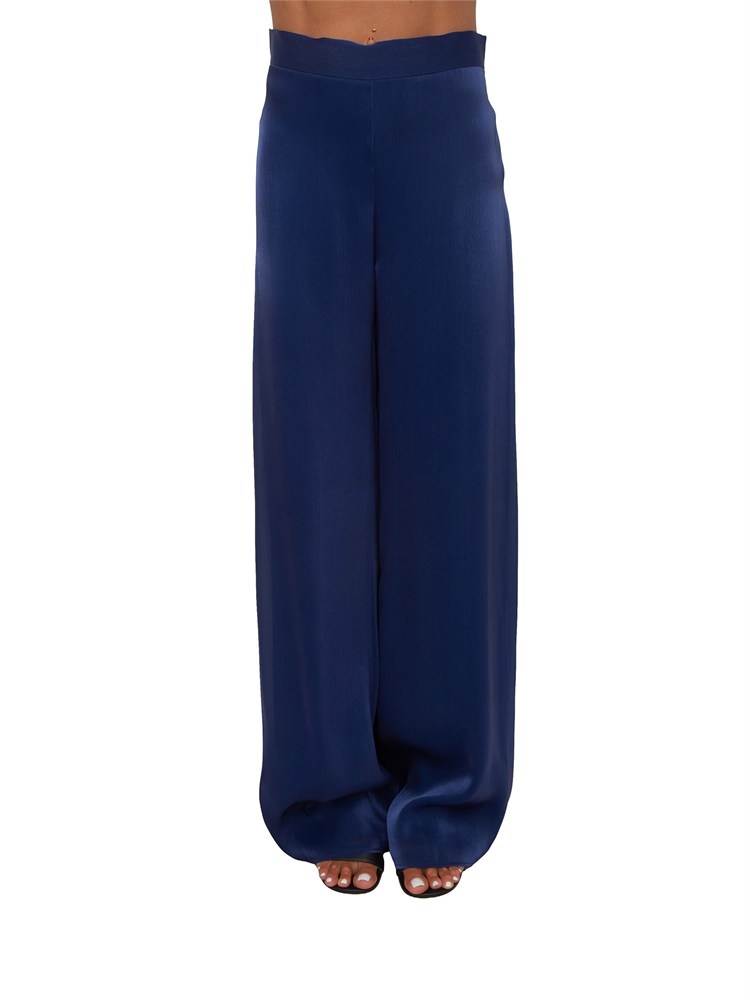 Pantaloni Jos Kocca in tessuto leggero blu