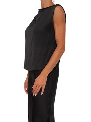 Blusa Cindeo Kocca in viscosa nera in DONNA