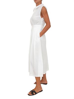 Abito midi Reimund Kocca misto cotone bianco in DONNA