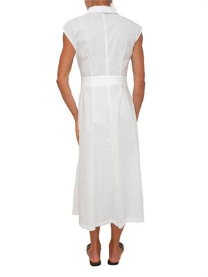 Abito midi Reimund Kocca misto cotone bianco in DONNA