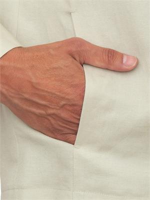 Camicia overshirt beige Antony Morato lino e cotone in UOMO