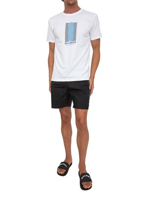BIKKEMBERGS BEACHWEAR Costume bermuda nero Bikkembergs uomo in UOMO