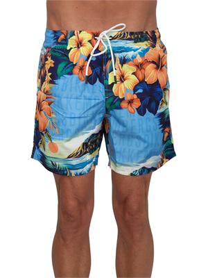 BIKKEMBERGS BEACHWEAR Costume bermuda Bikkembergs uomo in fantasia in UOMO