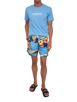 BIKKEMBERGS BEACHWEAR Costume bermuda Bikkembergs uomo in fantasia in UOMO