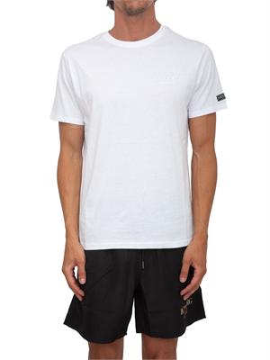 T-shirt bianca Iceberg Beachwear uomo con logo in UOMO