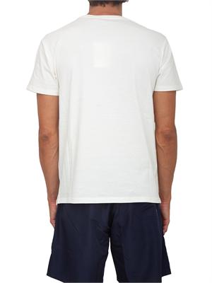 T-shirt crema Iceberg beachwear uomo con stampa logo in UOMO