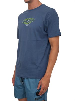 T-shirt blu Plein Sport Swim uomo con stampe in UOMO
