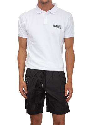 Polo uomo Plein Sport Swim in cotone bianco in UOMO