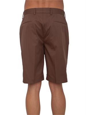 Bermuda Corneliani in misto cotone marrone in UOMO