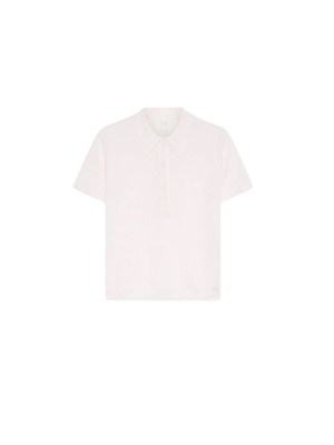 Polo maglia Alcamo Marella in misto viscosa rosa in DONNA