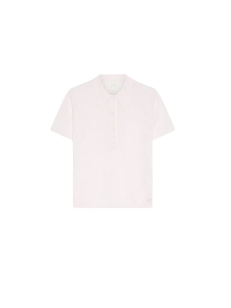 Polo maglia Alcamo Marella in misto viscosa rosa