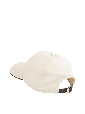 Cappello baseball avorio Corneliani in UOMO