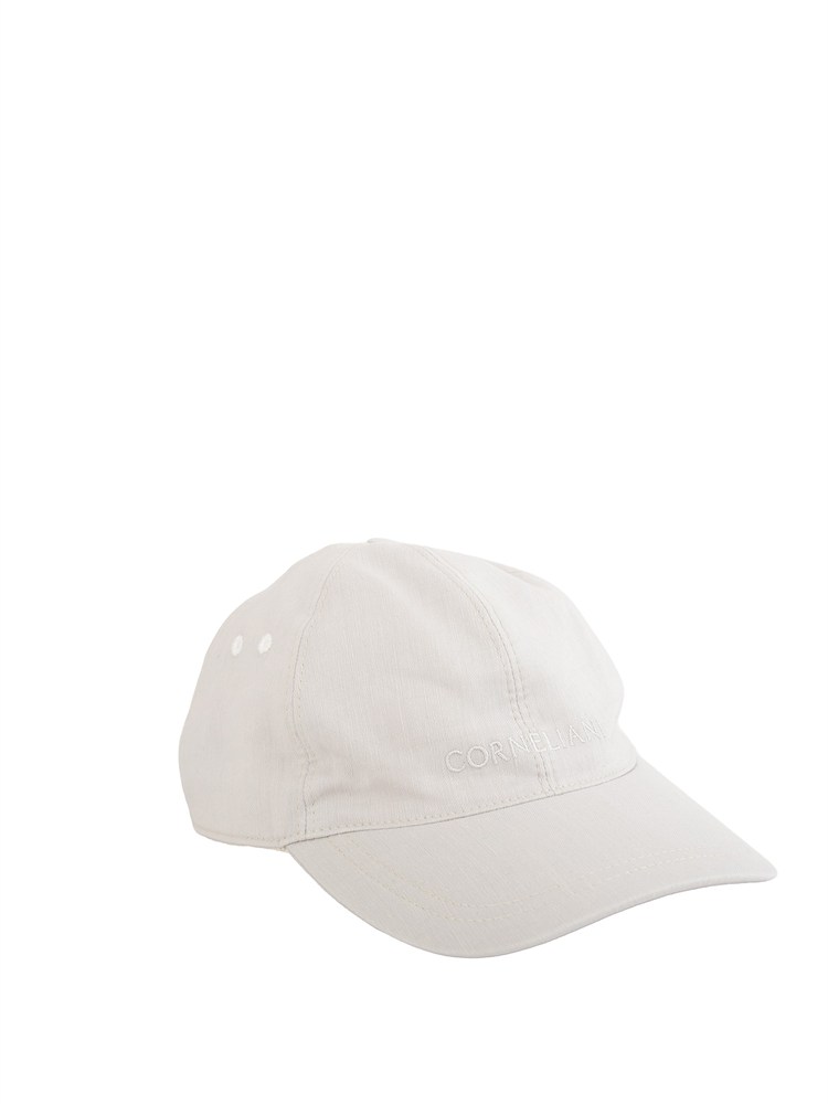 Cappello baseball avorio Corneliani