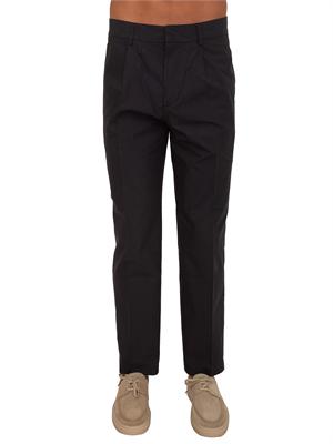 Pantaloni Emporio Armani uomo in cotone blu in UOMO