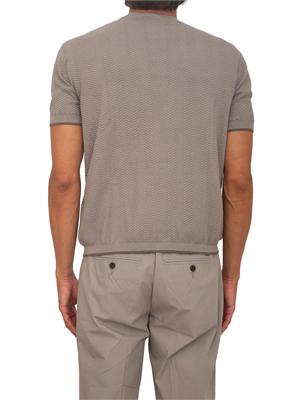 Maglia taupe a maniche corte Emporio Armani in UOMO