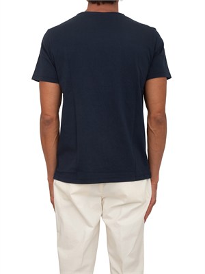 T-shirt Sun68 uomo in cotone blu in UOMO