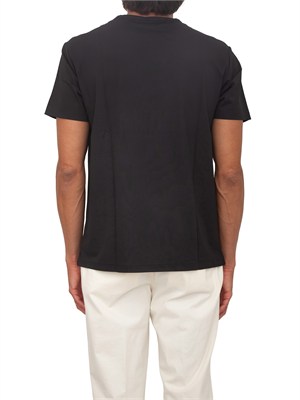 T-shirt nera SUN68 uomo in nylon in UOMO