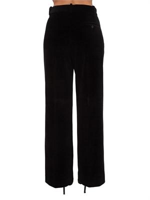 Pantalone donna Circolo 1901 in velluto nero in DONNA