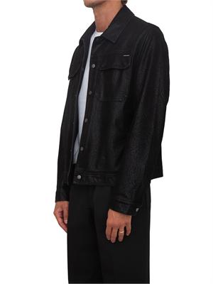 Giubbino Antony Morato similpelle nero in UOMO
