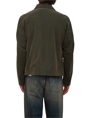 Giubbino Antony Morato in similpelle verde in UOMO