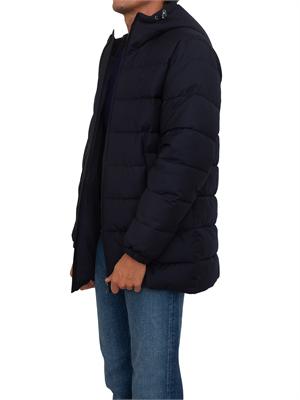 Giubbino Trussardi uomo in nylon waterproof blu in UOMO