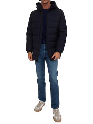 Giubbino Trussardi uomo in nylon waterproof blu in UOMO