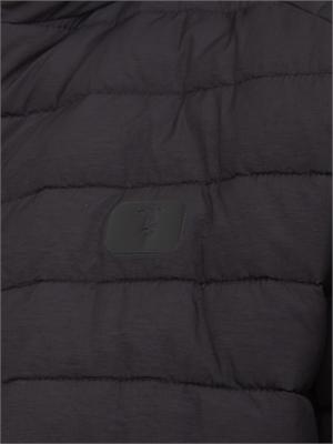 Giubbino Trussardi uomo in nylon crinkle nero in UOMO