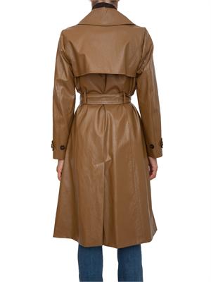 EMME MARELLA Trench Soledad Marella in tessuto spalmato cammello in DONNA