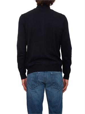 Cardigan Trussardi uomo misto viscosa blu in UOMO
