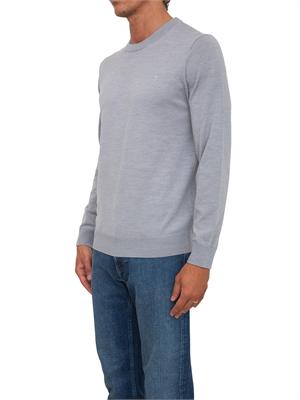 Maglia Trussardi uomo in pura lana grigia in UOMO