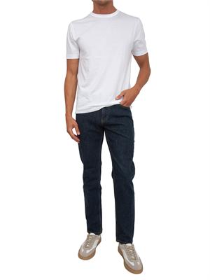 Jeans Trussardi uomo in denim elasticizzato blu in UOMO
