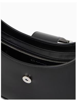 Borsa nera Armani Exchange donna ecopelle nera in DONNA
