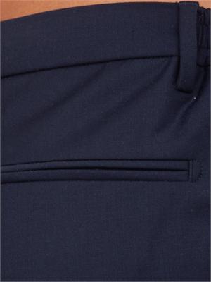 Pantaloni Aiace Galassi misto lana blu in UOMO