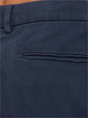 Pantaloni Aiace Galassi misto cotone blu in UOMO
