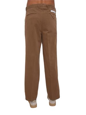 Pantaloni Margutta Briglia in cotone cammello in UOMO