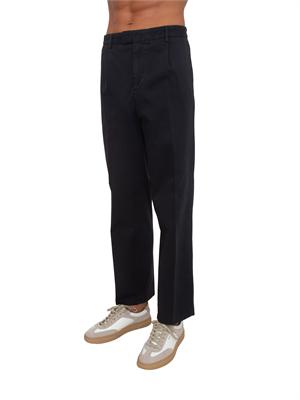 Pantaloni Margutta Briglia in cotone blu in UOMO