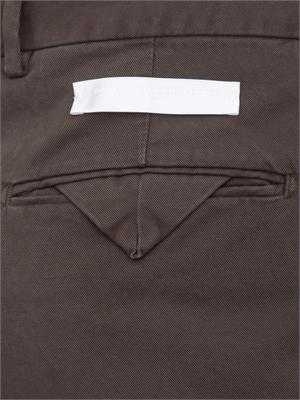 Pantaloni Margutta Briglia in cotone marrone in UOMO