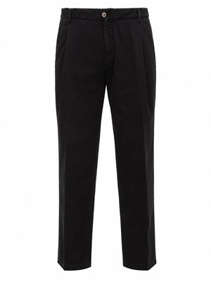 Pantalone Manhattan Briglia 1949 in cotone marrone in UOMO