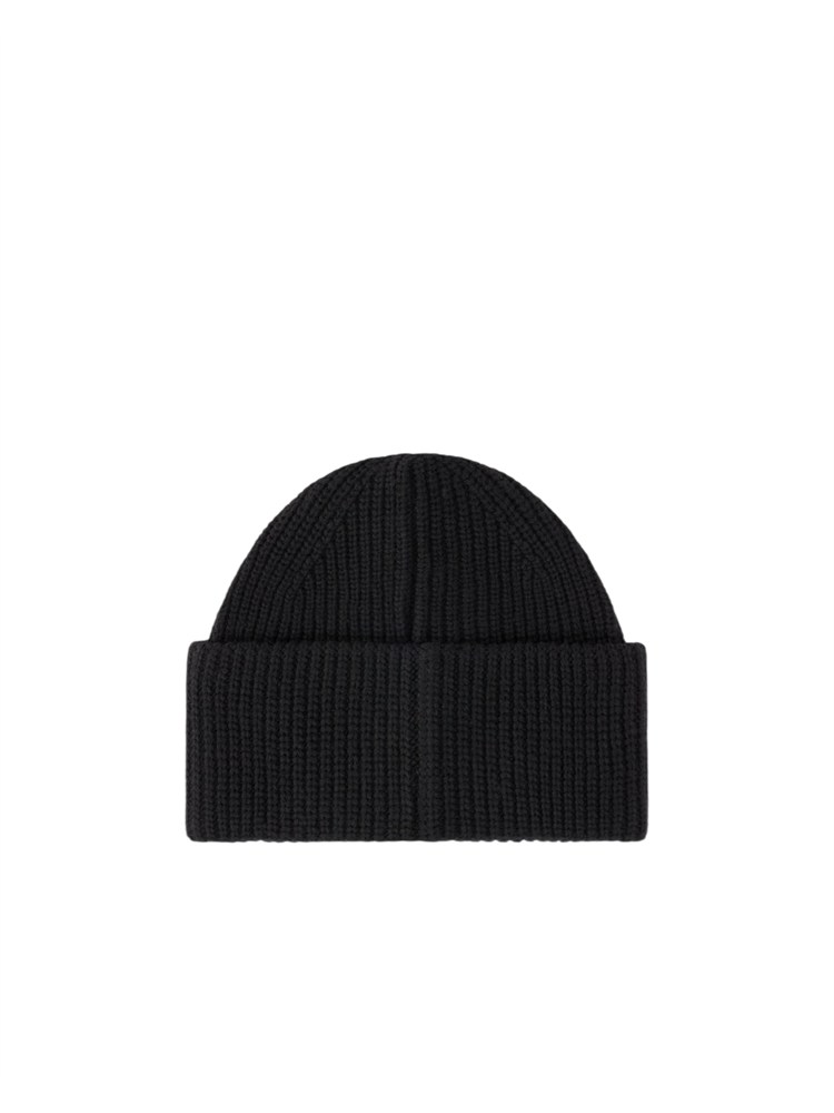 Berretto Pinko in misto lana e cashmere nero