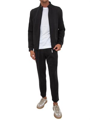 Pantalone tuta Aiace Galassi in tessuto nero in UOMO
