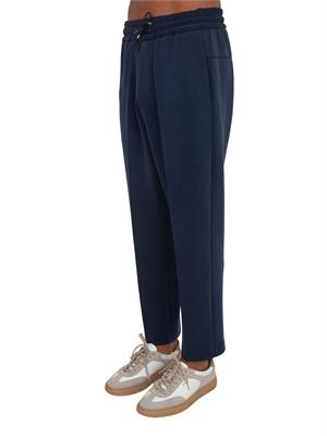 Pantaloni tuta Aiace Galassi in tessuto blu in UOMO