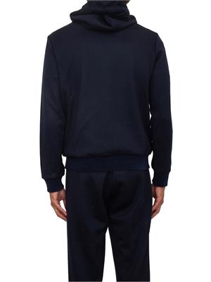 Felpa Aiace Galassi misto lana blu in UOMO