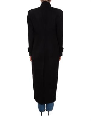 Cappotto nero Verici Pinko in misto lana e cashmere in DONNA