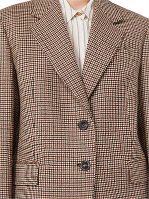 Giacca MSTSALICE Max Mara Studio in batavia di pura lana pied de poule in DONNA