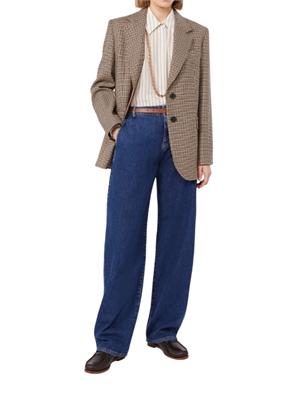 Giacca MSTSALICE Max Mara Studio in batavia di pura lana pied de poule in DONNA