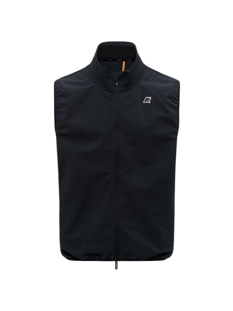 Gilet unisex Flaner K-Way in pile nero