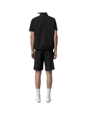 Gilet unisex Flaner K-Way in pile nero in UOMO