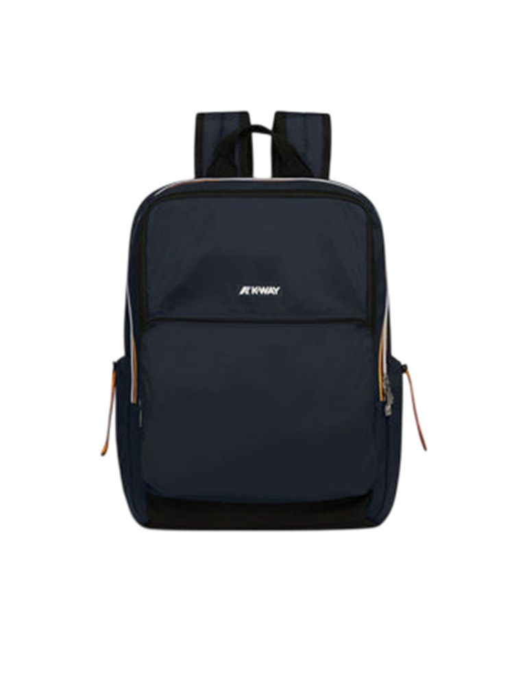 Zaino Gizy K-Way in tessuto blu waterproof