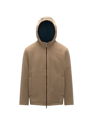 Giubbino reversibile Claudel K-Way uomo beige/blu in UOMO